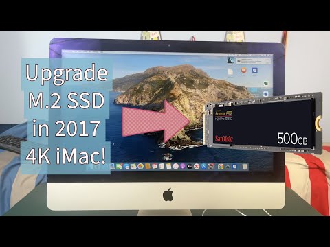 How To Upgrade M.2 SSD 2017 4K iMac!
