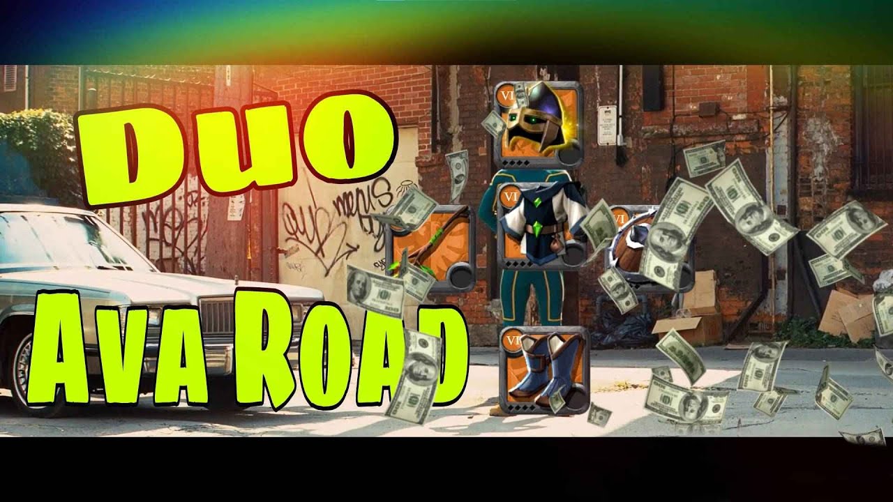 Albion Online | Duo | Ava Road | Nature Staff Healer