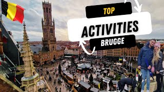 BRUGGE - Part 2 - Visiting Chocolate Museum - Begijnhof Brugge (Beguinage) - Historium Tower- Bruges