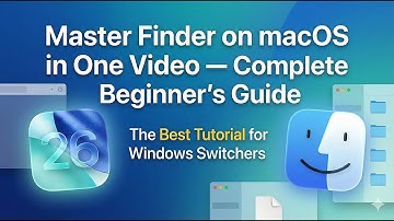 Master Finder op macOS in één video - Complete beginnersgids