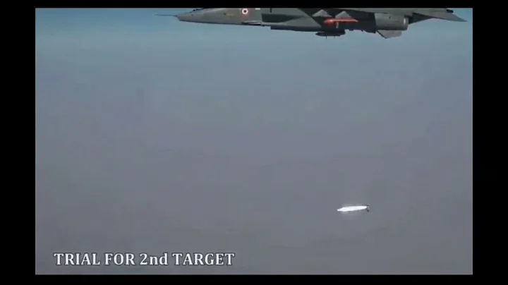 DRDO smart Anti Airfield Weapon  (SAAW) test from IAF Jaguar