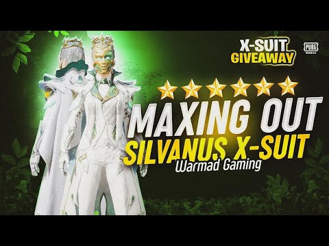 SILVANUS X SUIT CRATE OPENING PUBG MOBILE |  MAXING OUT SILVANUS X SUIT   | NEW X SUIT IN PUBG