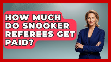 How Much Do Snooker Referees Get Paid? - Billiards Hustlers