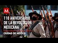 Conmemoración del 110 aniversario del inicio de la Revolución Mexicana