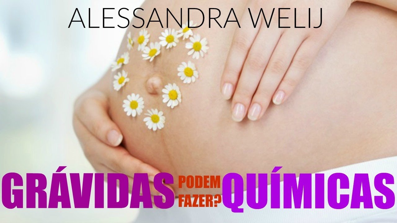 GRÁVIDAS PODEM FAZER QUÍMICA NO CABELO?