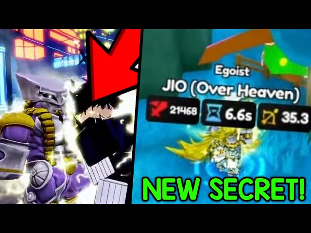 NEW CODE] HOW TO GET NEW LIMITED SECRET DIO OVER HEAVEN & SHOWCASE ANIME  ADVENTURES TD ROBLOX 