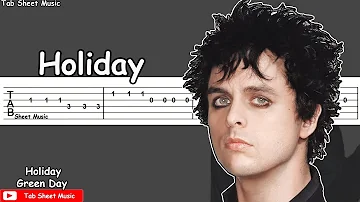 Green Day - Holiday Guitar Tutorial