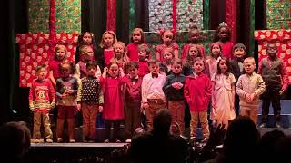 Charlie's 1st grade class sings - SJS Christmas Concert 2019