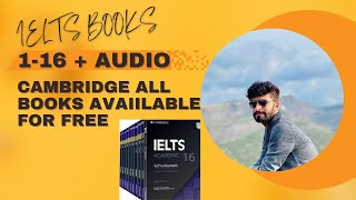 How to Download IELTS Cambridge 1-16 Books with Audio | With updated Links