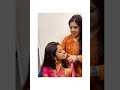 Hindu bridal makeup with bun hairstyle-