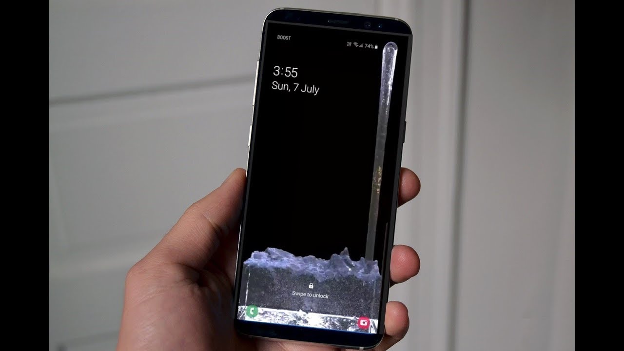 Galaxy S10 Plus Live Wallpaper  wallpaper water  We have realized that  filling up the Galaxy S10 with water works better than drink water  notifications  By Smartprix  Facebook