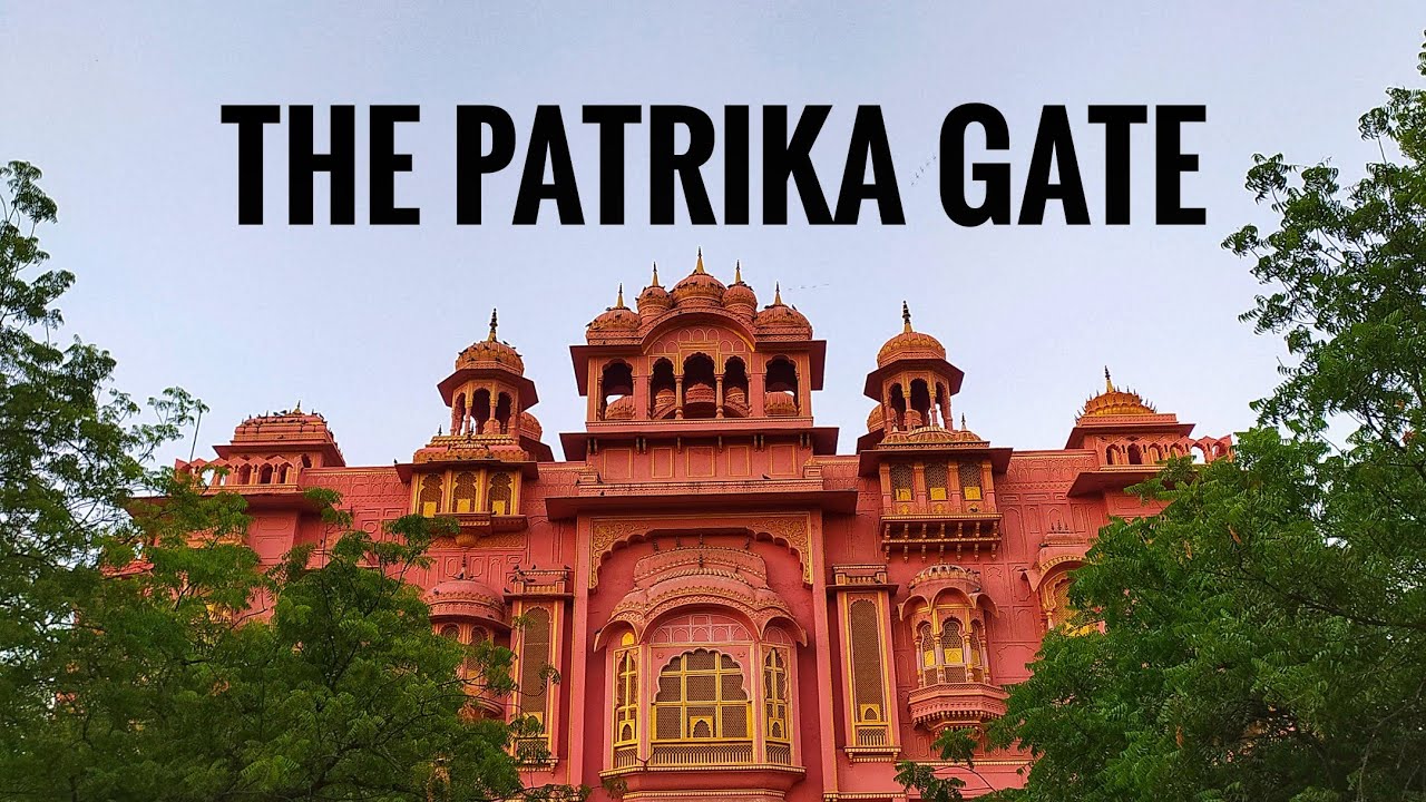 The Patrika gate Jaipur | Timelapse video of Jaipur city | Jaipur vlogger mirzapur background bgm