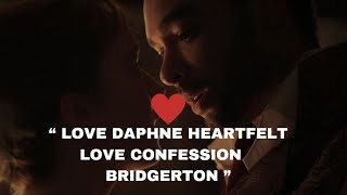 JUST BECAUSE SOMETHING IS NOT PARFAIT... DAPHNE BRIDGERTON HEARTFELT CONFESSION 💕