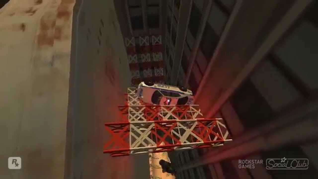 GTA IV: Stunt Ramp - Rotterdam Tower