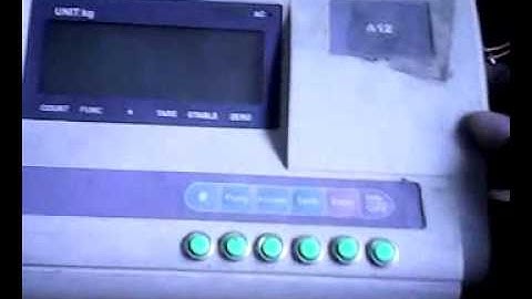 Weighing Indicator Key Switch Modification - sayaki scale