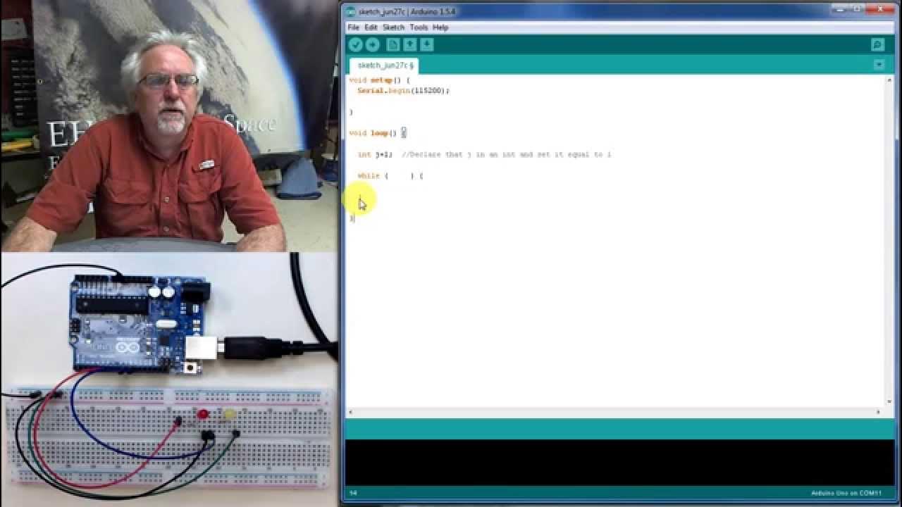 LESSON 7 Using While Loops with Arduino - YouTube