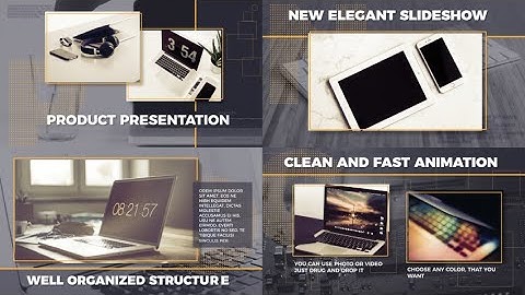 Corporate Slideshow / Product Presentation After Effects Templates