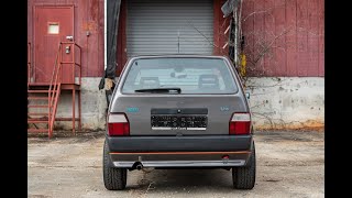 1990 Fiat Uno Turbo For Sale Walk Around Driving Exhaust Cold Start Car Cave USA
