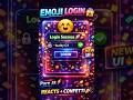 Neon Glass Login Page 😈🔥 | HTML CSS JS | Next Level UI #glassmorphism #lowcomplexity