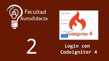 Login con Codeigniter 4 | Creación de bd, migración y seeder de usuario. Cap 2