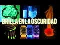 DIY 5 ideas que brillan en la oscuridad - Tutoriales Belen