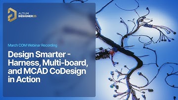 Design Smarter - Harness, Multi-board, and MCAD CoDesign in Action -  Recording Preview