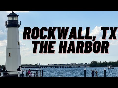 Rockwall, Tx family trip to The Harbor District.
