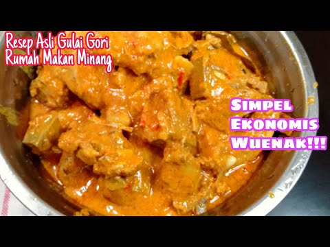 Resep Gulai Ayam Nangka Padang