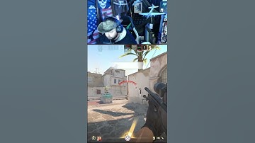 1st ace on CS2  #rush #gaming #counterstrike