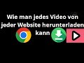 Wie kann man jedes Video von jeder Website in Google Chrome herunterladen? Mp3 Song