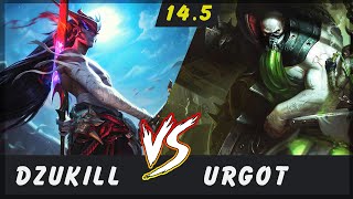 Dzukill - Yone vs Urgot TOP Patch 14.5 - Yone Gameplay