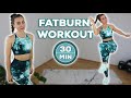 30 min wohnzimmer abnehm workout ohne springen   warm up  cool down ganzkrper hiit workout