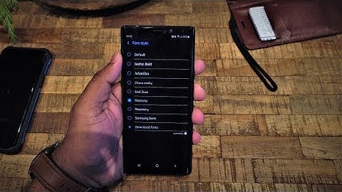 Install Fonts || Samsung || No Root Needed