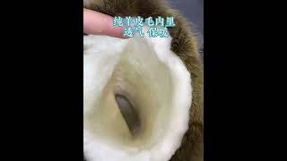 HT1258 Fox Fur Snow Boots #fashion #hmbags #leatherclothing