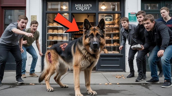 People Threw Rocks At Stray K9 Dog Outside Bakery — But Then A Camera  Revealed The Truth - YouTube
