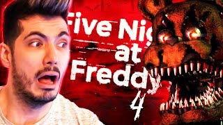 FNAF 4  از ترس سکته کردم