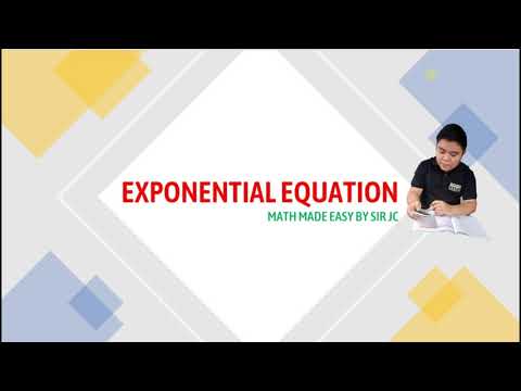 [GENMATH] Exponential Equation