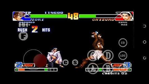 KOF 98 IORI VS CHIZURU COMBO AND SPECIAL