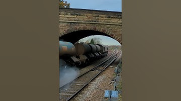 Colas RHTT 66848 + 56105 at Moorethorpe train station 12/11/24 #trains #trainspoting