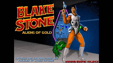 Blake Stone: Aliens of Gold v2.10 Registered - Demo Loop / Attract Mode