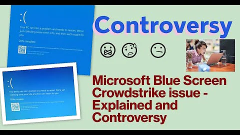 Controversy - Microsoft Blue Screen issue ? What is Crowdstrike? #controversy #crowdstrike