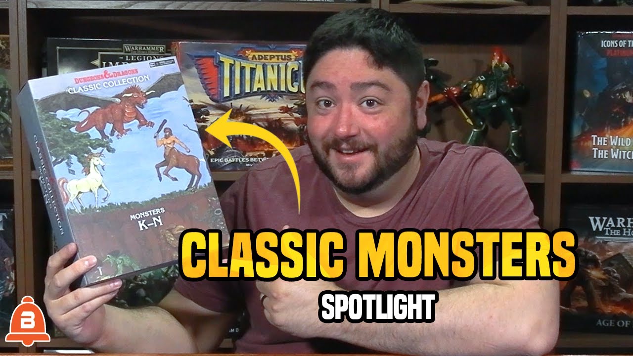 Today on the Tabletop Spotlight we look at D&D Classic Collection: Monsters K-N, Heroclix Iconix: Kong, Vampire the Masquerade: Blood Stained Love, and the Pokemon Scarlet and Violet Temporal Forces Elite Trainer Boxes.

Join the official BoLS Discord!
https://discord.gg/3ZZTPT93df

Get your daily dose of Tabletop Games, RPGs and Pop Culture at BoLS!
https://www.belloflostsouls.net/