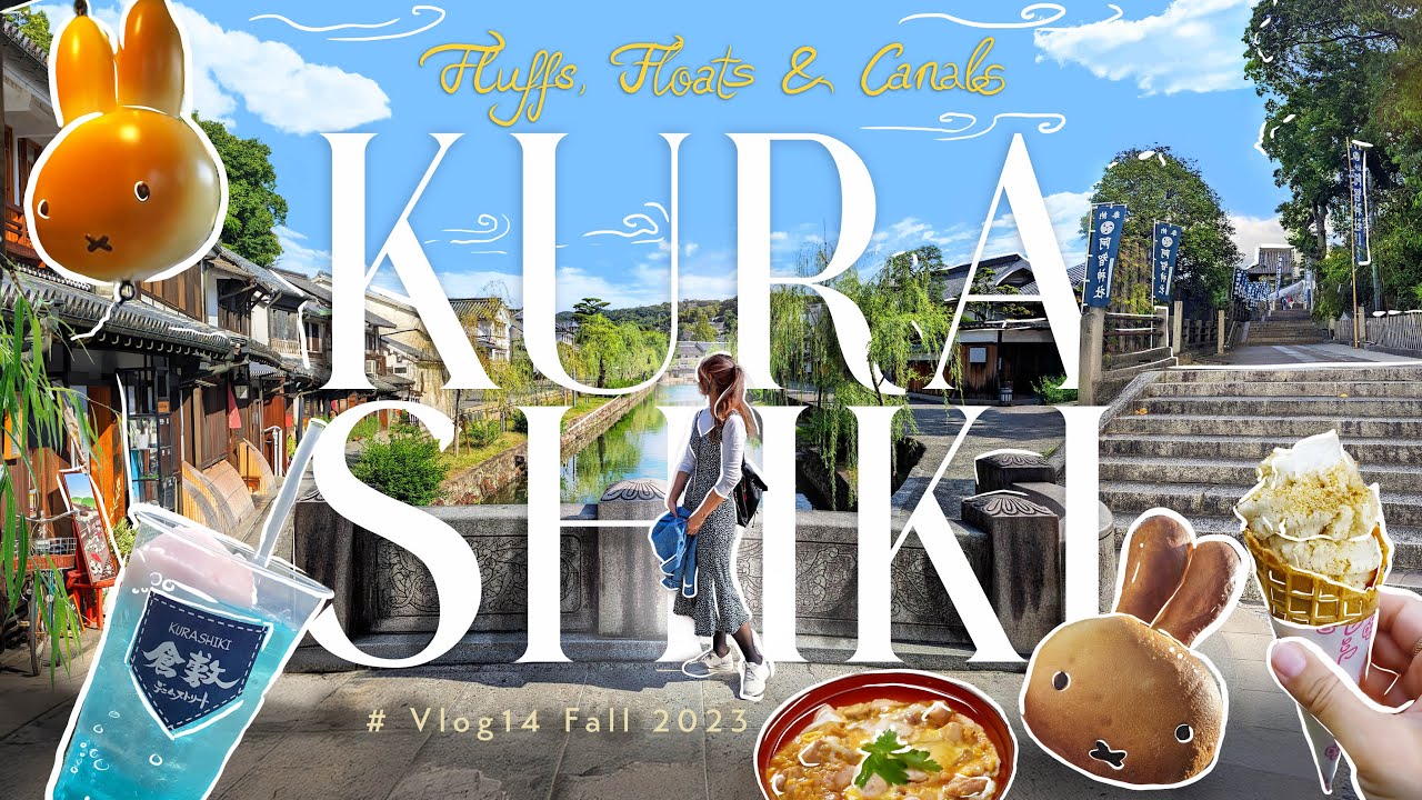Japan Vlog - 14 - Kurashiki Fluffs, Floats and Canals