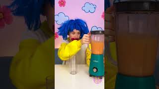 Fun girl makes a crazy cocktail out of jellybeans and Fanta!🤪 #funny #challenge