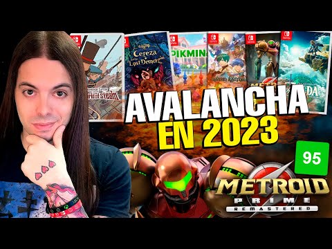 AVALANCHA de JUEGOS para SWITCH en 2023 ¡Y ESO que NO HABÍA NADA! 😮 METROID PRIME Remastered NOTAZAS