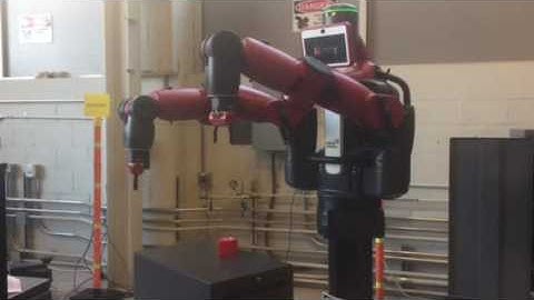 Baxter find and move block demo for kids