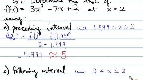 MHF 2.2 Estimating IROC from Tables and Equations