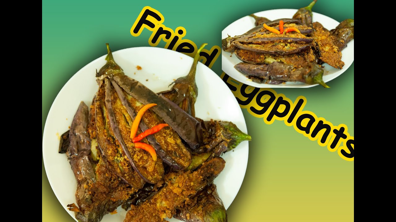 Cooking Fried eggplants - YouTube