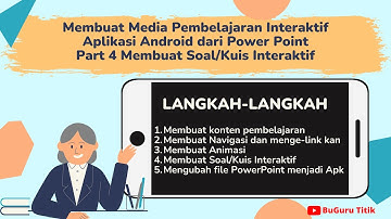 Cara Membuat Aplikasi Media Pembelajaran Android Part 4 Kuis Interaktif Dengan Ispring