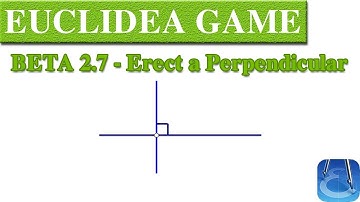Euclidea 2.7 (Beta 7) Erect a Perpendicular | Online Courses | Math Games | Math Garden 🌟🌟🌟
